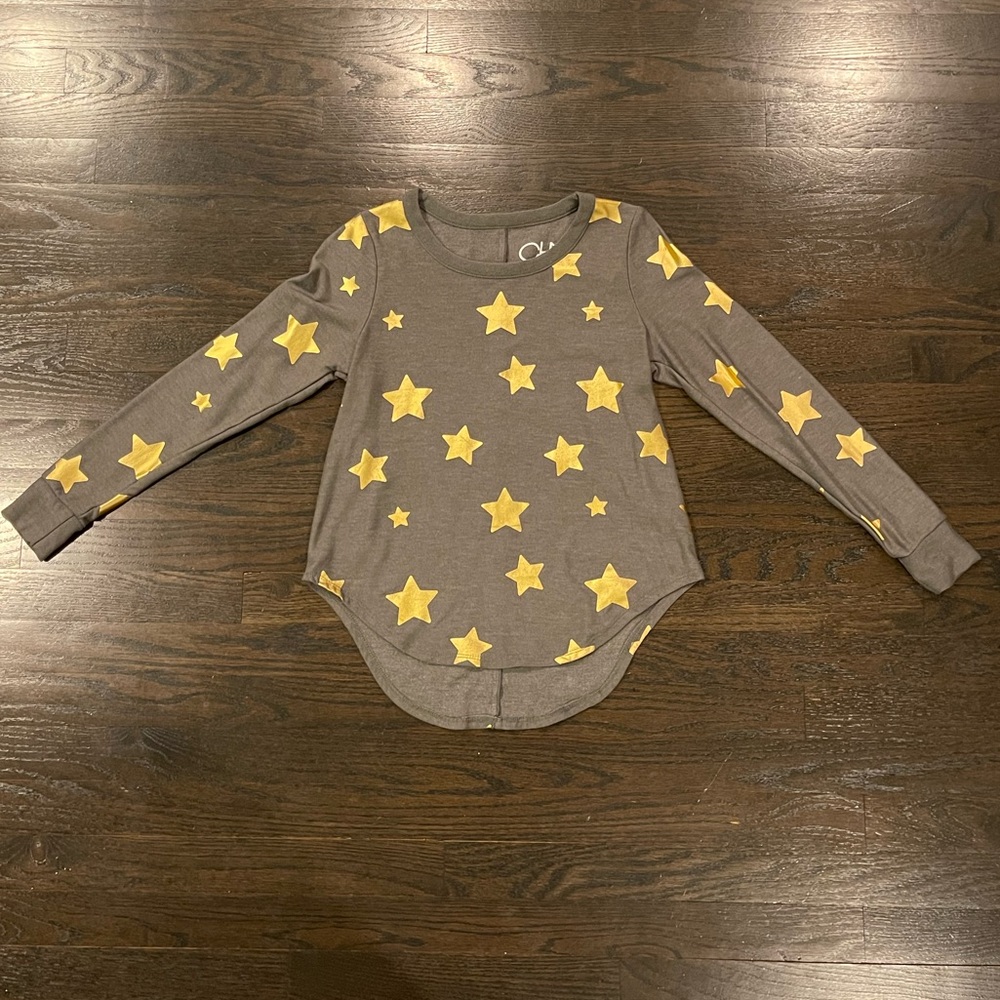 NWOT Chaser Brand Love Knit Graphic Sweatshirt